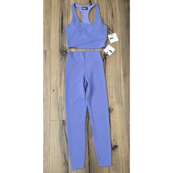 Beach Riot | Pants & Jumpsuits | New Beach Riot Blue Workout 2 Piece ...